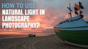 Use natural light in photography